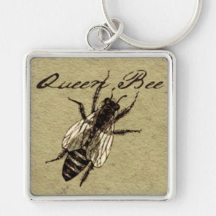 Porte-clés Insecte de la faune de l'abeille Queen