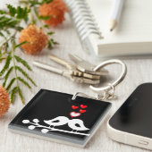 PORTE-CLÉS ****INSÉPARABLES**** PORTE - CLÉ (PIÈCE POUR AJOUT (Devant Droit)