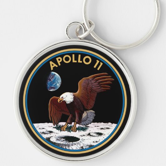 Porte-clés Insigne d'Apollo 11 (Devant)