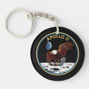 Porte-clés Insigne d'Apollo 11