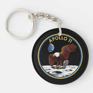 Porte-clés Insigne d'Apollo 11