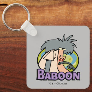 Porte-clés Insigne de caractère I.R. Baboon