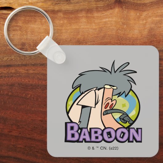 Porte-clés Insigne de caractère I.R. Baboon (Recto)