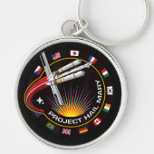Porte-clés Insigne de mission spatiale (Devant)