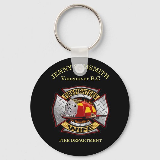 Porte-clés Insigne Gold Et Silver Wife (Recto)