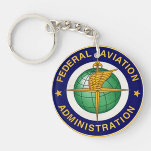 PORTE-CLÉS INSIGNES DE FAA (Devant)