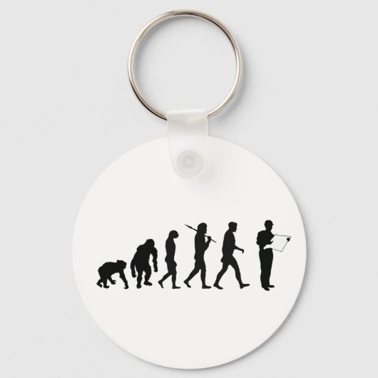 Porte-clés Inspecteur de la quantité du constructeur du génie (Recto)