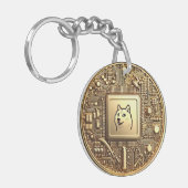 Porte-clés Inspiration BitCap Dogecoin (Devant gauche)