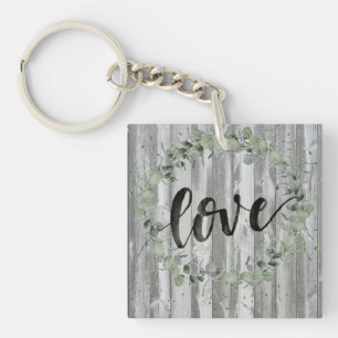 Porte-clés Inspiration de ferme - amour