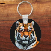 Porte-clés Inspiration des yeux de tigre (Recto)