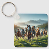 Porte-clés Inspiration motivationnelle (Recto)