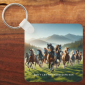 Porte-clés Inspiration motivationnelle (Recto)