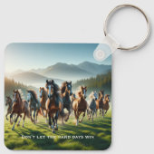 Porte-clés Inspiration motivationnelle (Dos)