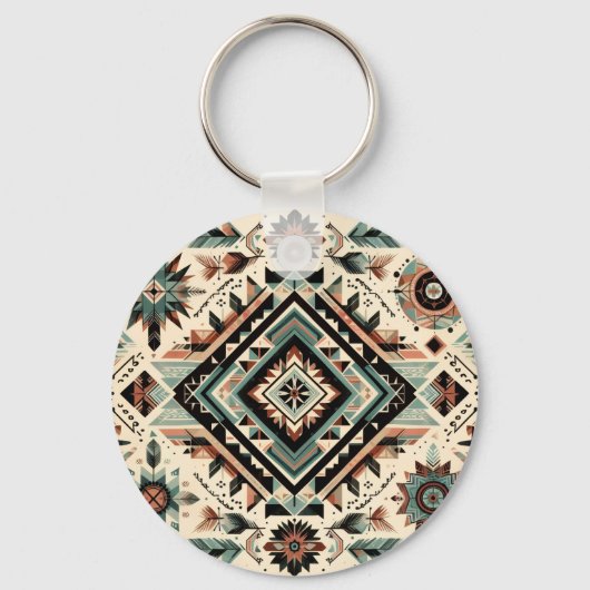 Porte-clés Inspiration native (personnalisé) (Recto)