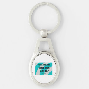 Porte-clés Inspiration Porte - clé métallique ovale