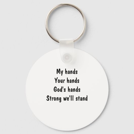 Porte-clés inspirational (Recto)