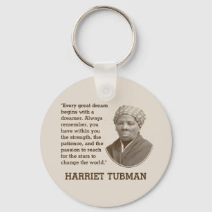 Porte-clés Inspirational Black History Month HARRIET TUBMAN