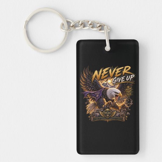 Porte-clés Inspirational Resilience Design (Devant)