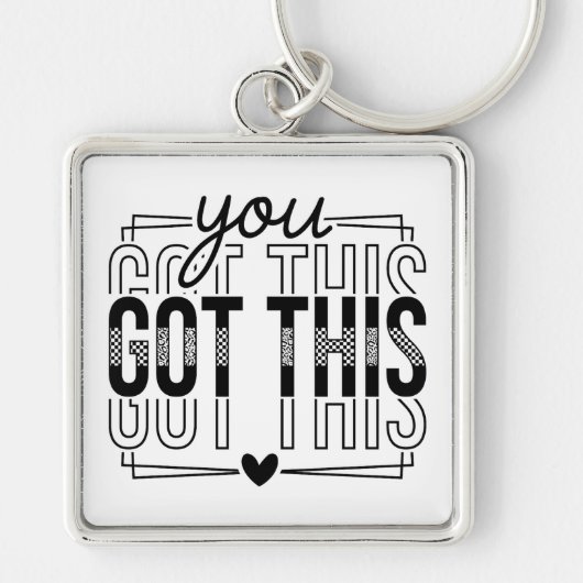 Porte-clés Inspirational You Got This (Devant)