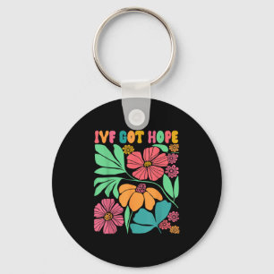 Porte-clés Inspiré Motivationnel Ivf Mama Fleur sauvage Ivf M