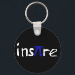 Porte-clés Inspirer le Porte - clé mathématique<br><div class="desc">"Inspirer" un jeu sur le mot "Pi".</div>