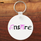 Porte-clés Inspirer le Porte - clé mathématique (Recto)