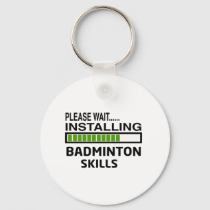 Porte-clés Installation des qualifications de badminton