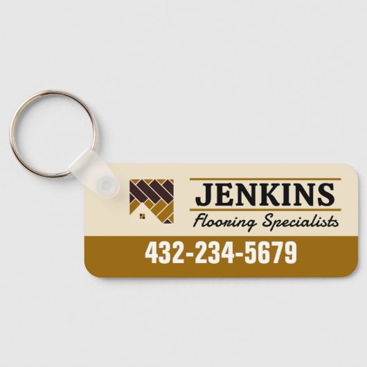 Porte-clés Installation du sol Professionnel (Verso)