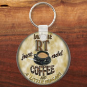 PORTE-CLÉS INSTANT RT RADIOLOGIE TECH XRAY - AJOUTER DU CAFÉ (Recto)