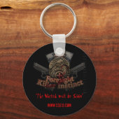 Porte-clés Instinct de tueur de vue (Recto)