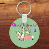 Porte-clés Instructeur clinique Cadeaux "Ces étudiants" (Recto)