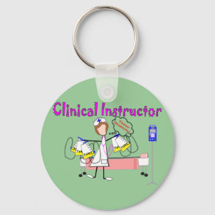 Porte-clés Instructeur clinique cadeaux de "ces étudiants"