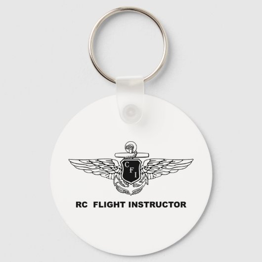 Porte-clés Instructeur de vol RC (Recto)