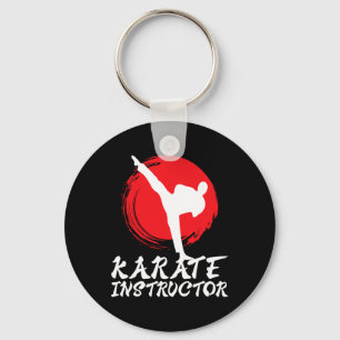 Porte-clés Instructeur Karate Enseignant Karate Instructeur K