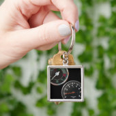 Porte-clés Instruments automatiques vintages/mesures de (main)
