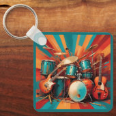 Porte-clés Instruments de musique (Recto)