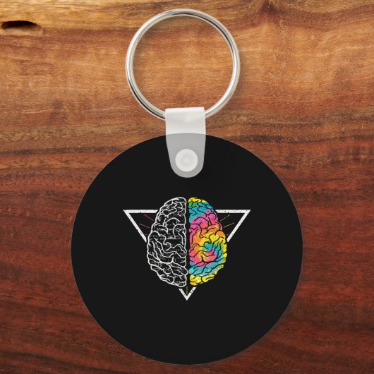 Porte-clés Intégrer la Neurodiversité ADHD LD Sensibilisation (Recto)