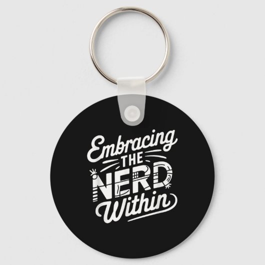 Porte-clés Intégrer Les Nerd Dans (Recto)