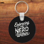Porte-clés Intégrer Les Nerd Dans (Recto)