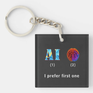 Porte-clés Intelligence artificielle