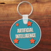 Porte-clés Intelligence artificielle (Verso)