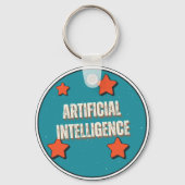 Porte-clés Intelligence artificielle (Verso)