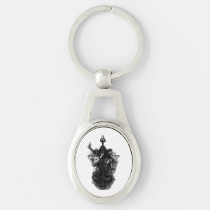 Porte-clés Intensité de Lord Shiva Trishul Om Namah Shivaya A