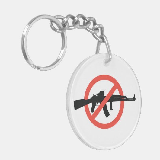 Porte-clés Interdire les fusils d'assaut (Devant gauche)