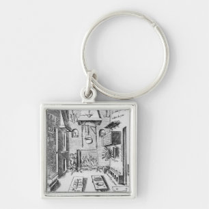 Porte-clés Intérieur de cuisine