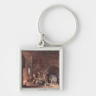 Porte-clés Intérieur de ferronneries, c.1850-60 (huile sur la