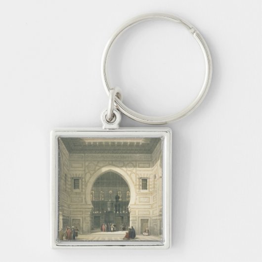 Porte-clés Intérieur de la mosquée du sultan Hasan, le Caire, (Devant)