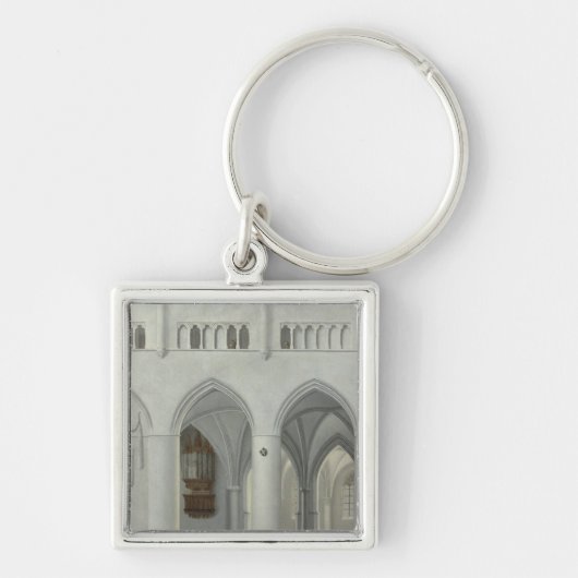Porte-clés Intérieur de l'église de St Bavo, Haarlem (Devant)