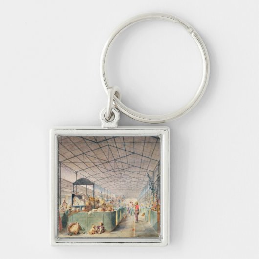 Porte-clés Intérieur de Les Halles, 1835 (Devant)