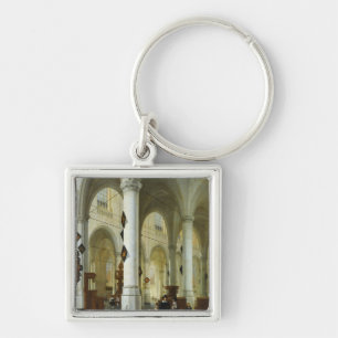 Porte-clés Intérieur de l'Oude Kerk à Delft
